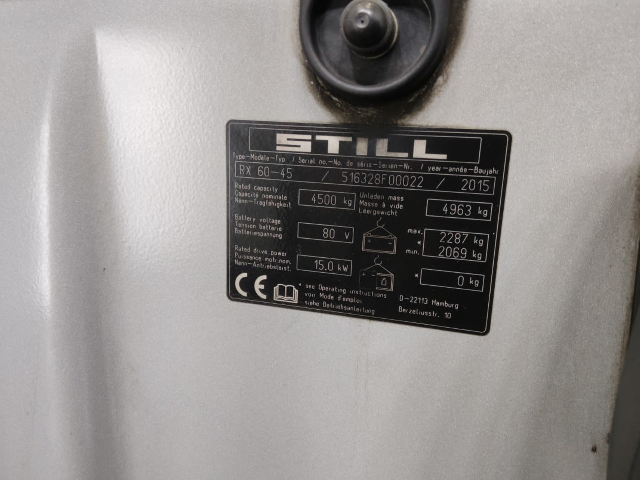 STILL RX60-45 - Electric forklift: picture 2 STILL RX60-45 - Electric forklift: picture 2