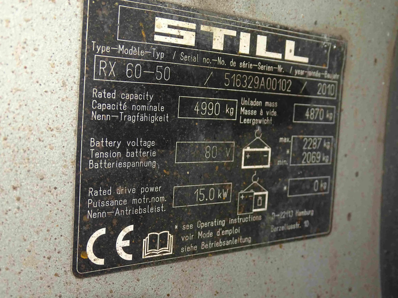STILL RX60-50 - Electric forklift: picture 2 STILL RX60-50 - Electric forklift: picture 2