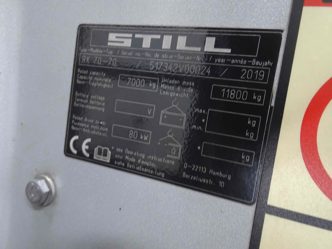 STILL RX70-70 - Diesel forklift: picture 5 STILL RX70-70 - Diesel forklift: picture 5