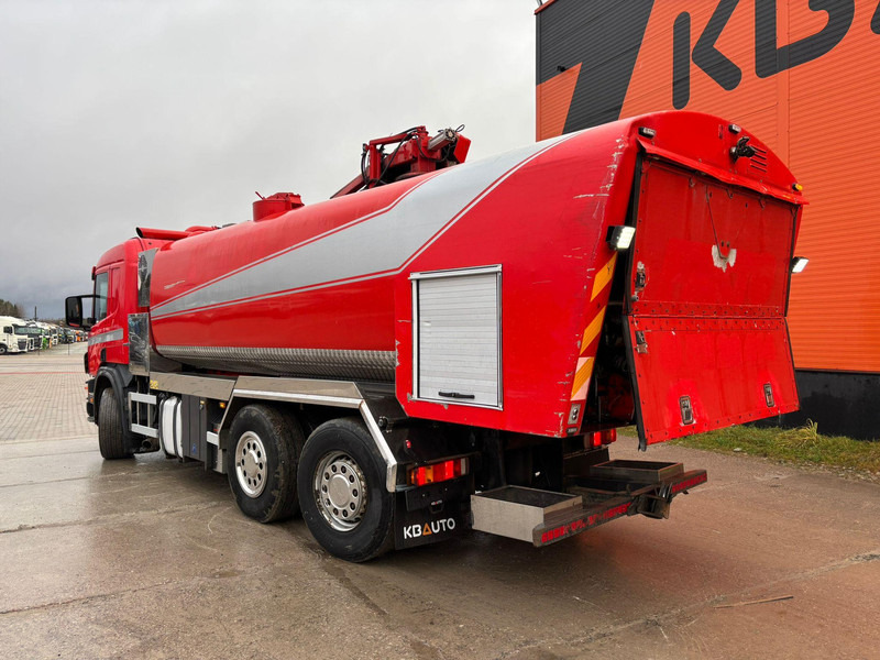 Vacuum truck Scania P 124 6x2*4 KORP&SON / TANK 8000 l / VACUUM Wittig RFW260 / PRESSURE Uraca DK716 140 bar / 400 l/min: picture 7 Vacuum truck Scania P 124 6x2*4 KORP&SON / TANK 8000 l / VACUUM Wittig RFW260 / PRESSURE Uraca DK716 140 bar / 400 l/min: picture 7