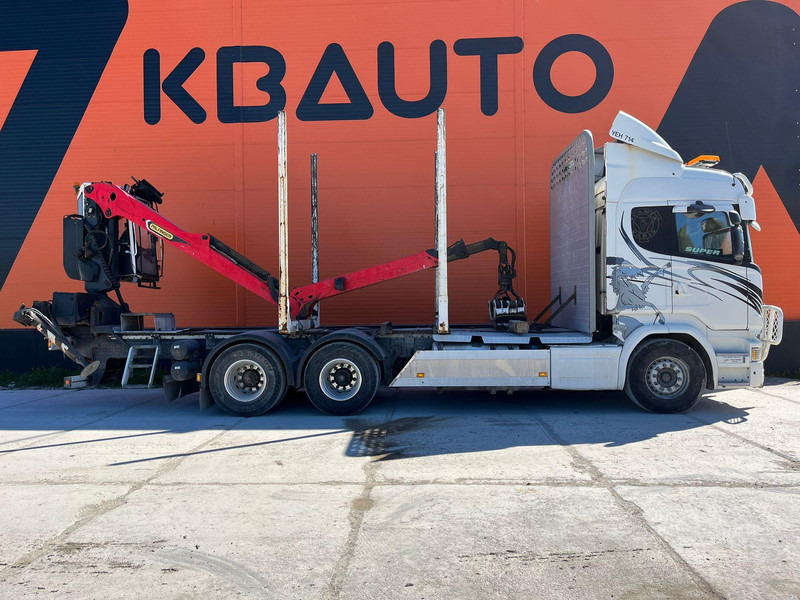Scania R 580 6x4 EPSILON M12L97 / RETARDER - Timber truck, Crane truck: picture 5 Scania R 580 6x4 EPSILON M12L97 / RETARDER - Timber truck, Crane truck: picture 5