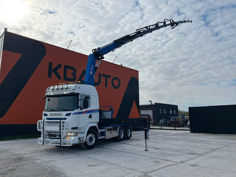 Scania G 490 6x2 HMF 5020 K6 + JIB / RETARDER - Tractor unit: picture 1 Scania G 490 6x2 HMF 5020 K6 + JIB / RETARDER - Tractor unit: picture 1