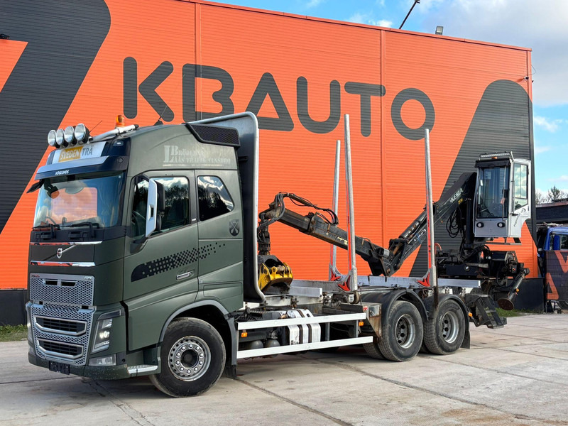 Volvo FH 16 650 6x4 Kesla 2110 / CHASSIS L=7223 mm - Timber truck, Crane truck: picture 1 Volvo FH 16 650 6x4 Kesla 2110 / CHASSIS L=7223 mm - Timber truck, Crane truck: picture 1