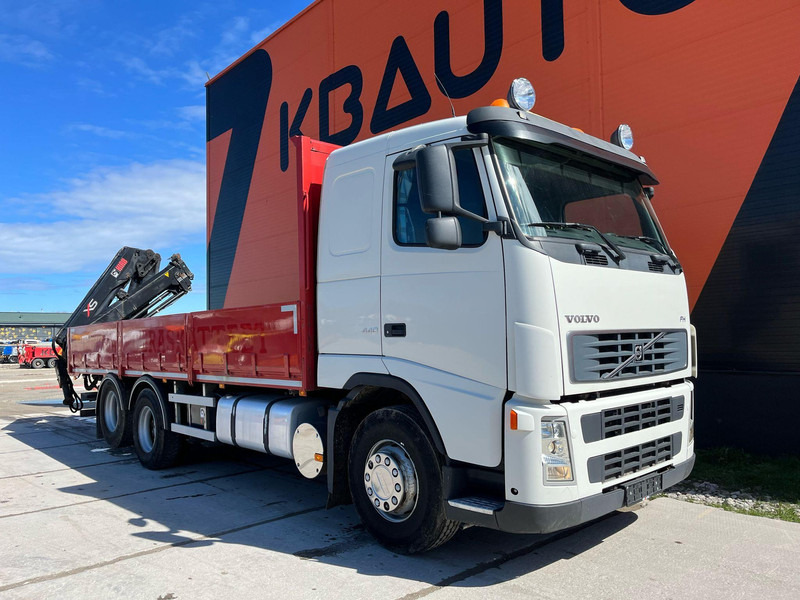 Volvo FH 440 6x2 HIAAB 144E-3 / PLATFORM L=7061 mm - Dropside/ Flatbed truck, Crane truck: picture 4 Volvo FH 440 6x2 HIAAB 144E-3 / PLATFORM L=7061 mm - Dropside/ Flatbed truck, Crane truck: picture 4