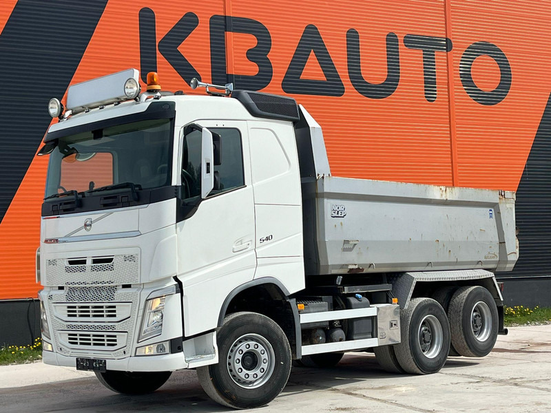 Volvo FH 540 6x4 RETARDER / TANDEM AXLE LIFT / BIG AXLES / BOX L=4745 mm - Tipper: picture 1 Volvo FH 540 6x4 RETARDER / TANDEM AXLE LIFT / BIG AXLES / BOX L=4745 mm - Tipper: picture 1