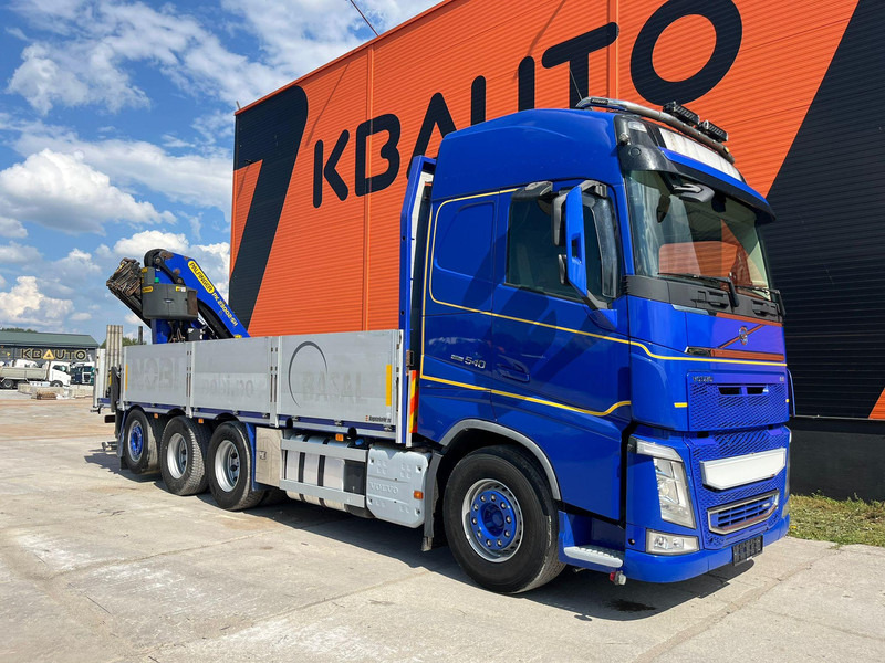 Volvo FH 540 8x4*4 PK 23002-SH / PLATFORM L= 6330 mm / RETARDER - Dropside/ Flatbed truck, Crane truck: picture 4 Volvo FH 540 8x4*4 PK 23002-SH / PLATFORM L= 6330 mm / RETARDER - Dropside/ Flatbed truck, Crane truck: picture 4