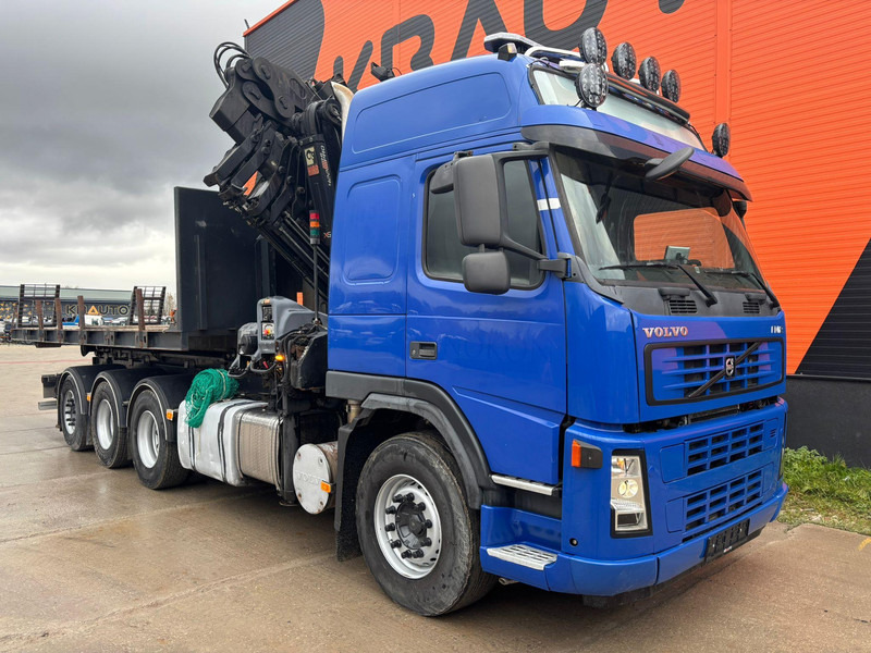 Volvo FM 12 460 8x4*4 HIAB 422 E-5 HIPRO+JIB / HOOK LIFT 20 ton / L=5600 mm / PLATFORM - Hook lift truck, Crane truck: picture 4 Volvo FM 12 460 8x4*4 HIAB 422 E-5 HIPRO+JIB / HOOK LIFT 20 ton / L=5600 mm / PLATFORM - Hook lift truck, Crane truck: picture 4