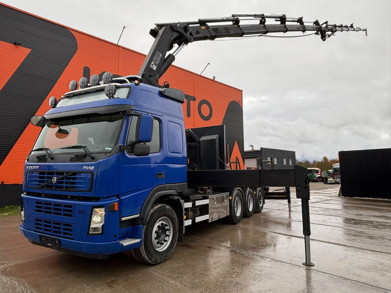 Volvo FM 12 460 8x4*4 HIAB 422 E-5 HIPRO+JIB / HOOK LIFT 20 ton / L=5600 mm / PLATFORM - Hook lift truck, Crane truck: picture 1 Volvo FM 12 460 8x4*4 HIAB 422 E-5 HIPRO+JIB / HOOK LIFT 20 ton / L=5600 mm / PLATFORM - Hook lift truck, Crane truck: picture 1