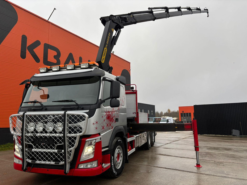 Volvo FM 410 6x2*4 PALFINGER PK 26002-EH E / PLATFORM L=6645 mm - Dropside/ Flatbed truck, Crane truck: picture 1 Volvo FM 410 6x2*4 PALFINGER PK 26002-EH E / PLATFORM L=6645 mm - Dropside/ Flatbed truck, Crane truck: picture 1