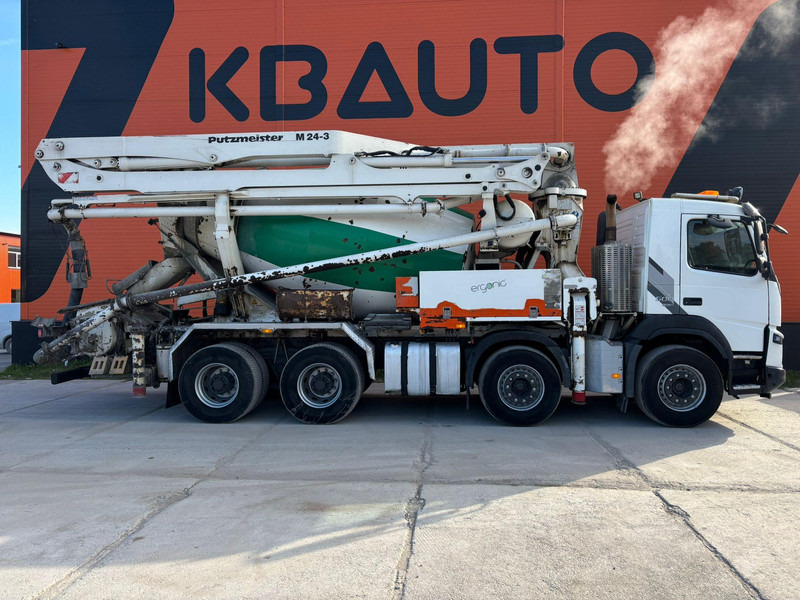 Concrete mixer truck Volvo FMX 500 8x4 PUMI 24-3 - 24 m - 2303 hours / 7 m3 / FULL STEEL: picture 5