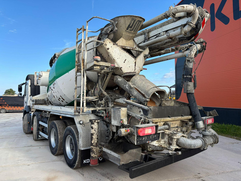 Concrete mixer truck Volvo FMX 500 8x4 PUMI 24-3 - 24 m - 2303 hours / 7 m3 / FULL STEEL: picture 8