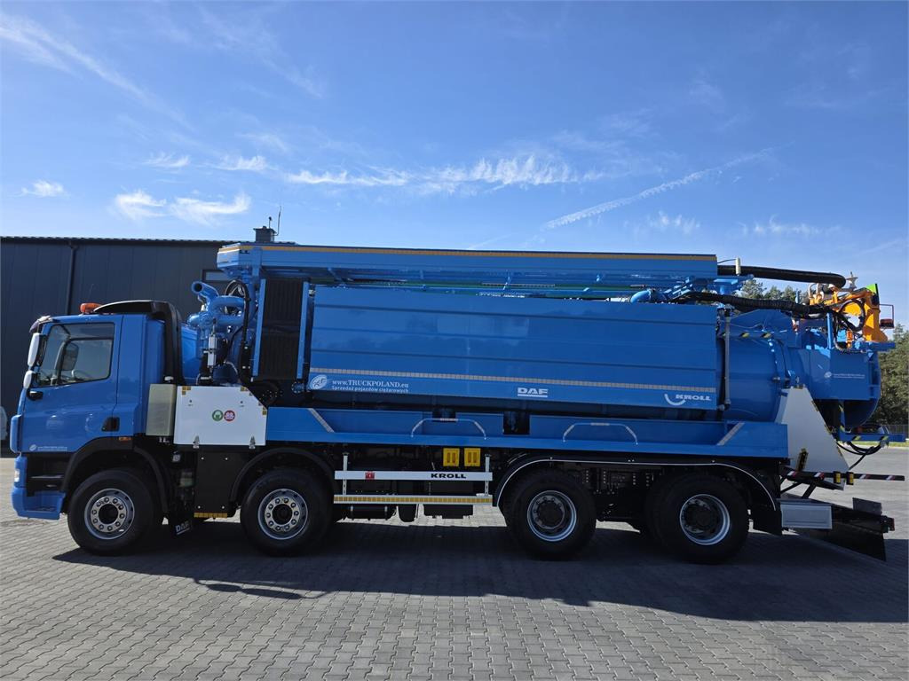 DAF WUKO KROLL 2 x URACA KOMBI FOR SEWER CLEANING - Vacuum truck: picture 4 DAF WUKO KROLL 2 x URACA KOMBI FOR SEWER CLEANING - Vacuum truck: picture 4