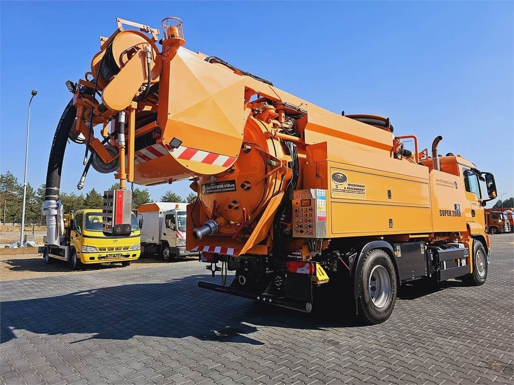 Vacuum truck MAN SUPER 2000 4x2 WUKO RECYKLING for collecting liqui: picture 6