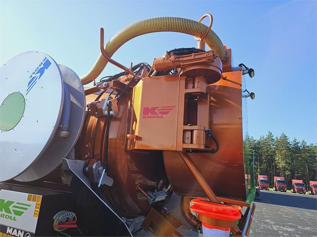 Vacuum truck MAN WUKO KROLL ADR COMBI FOR SEWER CLEANING: picture 18