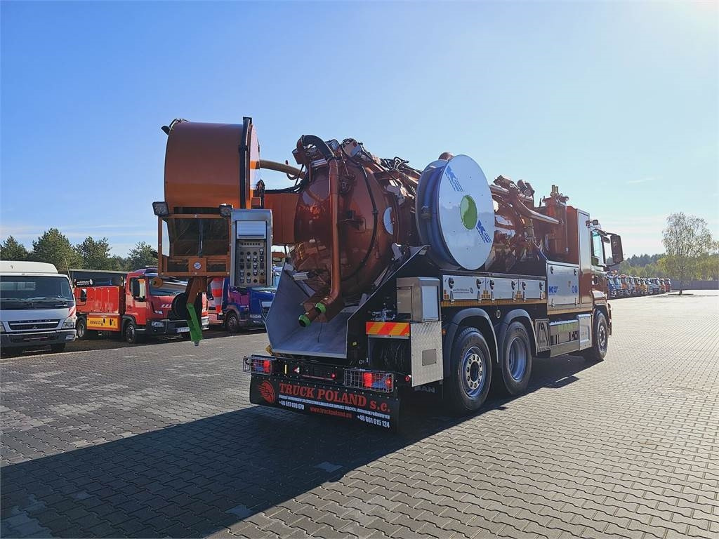 Vacuum truck MAN WUKO KROLL ADR COMBI FOR SEWER CLEANING: picture 30