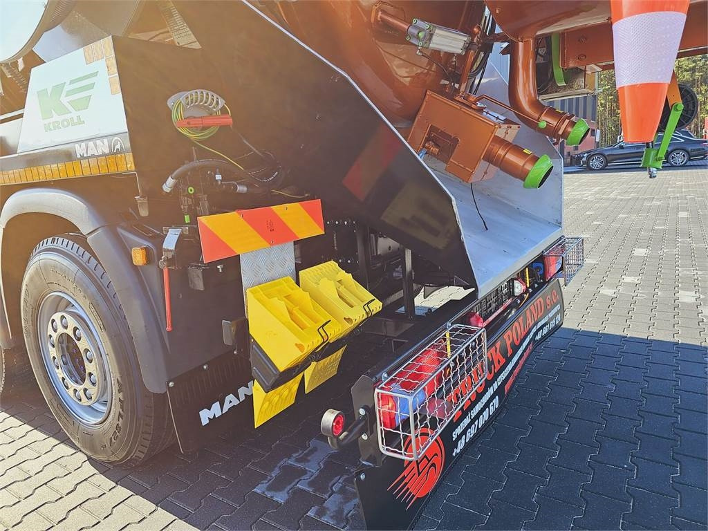 Vacuum truck MAN WUKO KROLL ADR COMBI FOR SEWER CLEANING: picture 17