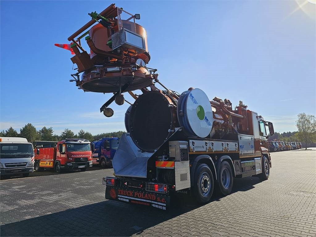 Vacuum truck MAN WUKO KROLL ADR COMBI FOR SEWER CLEANING: picture 31