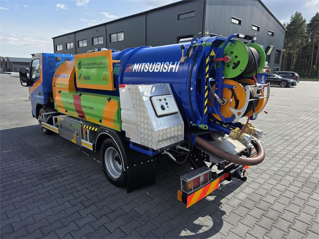 Vacuum truck Mitsubishi ROM KOKS SMART COMBI WUKO HOT WATER FOR CLEANING S: picture 5 Vacuum truck Mitsubishi ROM KOKS SMART COMBI WUKO HOT WATER FOR CLEANING S: picture 5