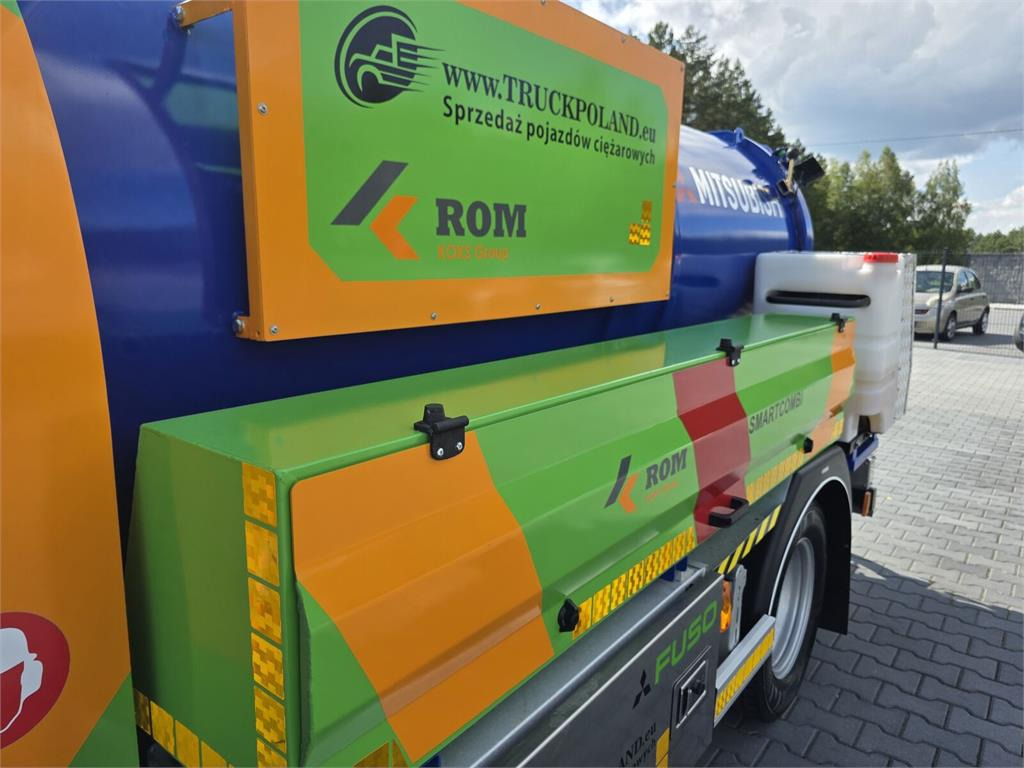 Vacuum truck Mitsubishi ROM KOKS SMART COMBI WUKO HOT WATER FOR CLEANING S: picture 11 Vacuum truck Mitsubishi ROM KOKS SMART COMBI WUKO HOT WATER FOR CLEANING S: picture 11