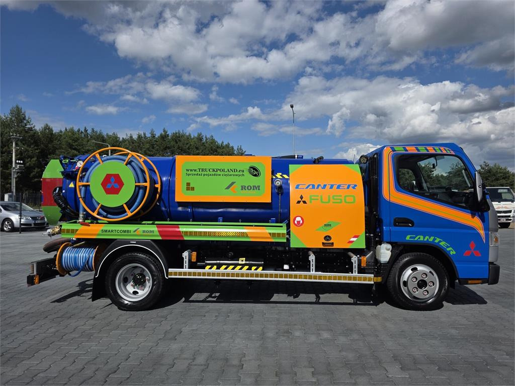 Vacuum truck Mitsubishi ROM KOKS SMART COMBI WUKO HOT WATER FOR CLEANING S: picture 6 Vacuum truck Mitsubishi ROM KOKS SMART COMBI WUKO HOT WATER FOR CLEANING S: picture 6