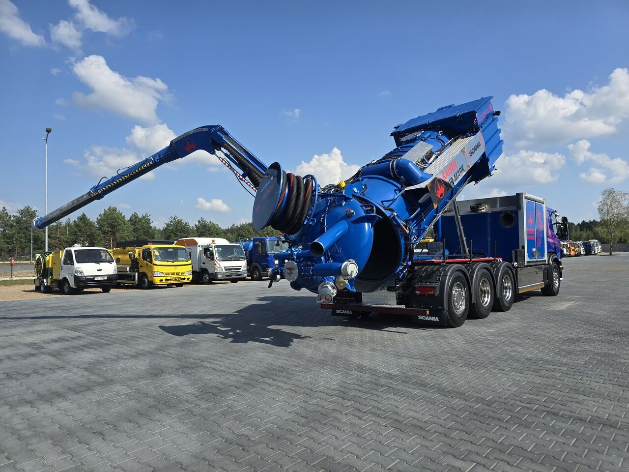Excavator Scania KAISER EUR-MARK PL 8 Vacuum suction-blowing loader: picture 1
