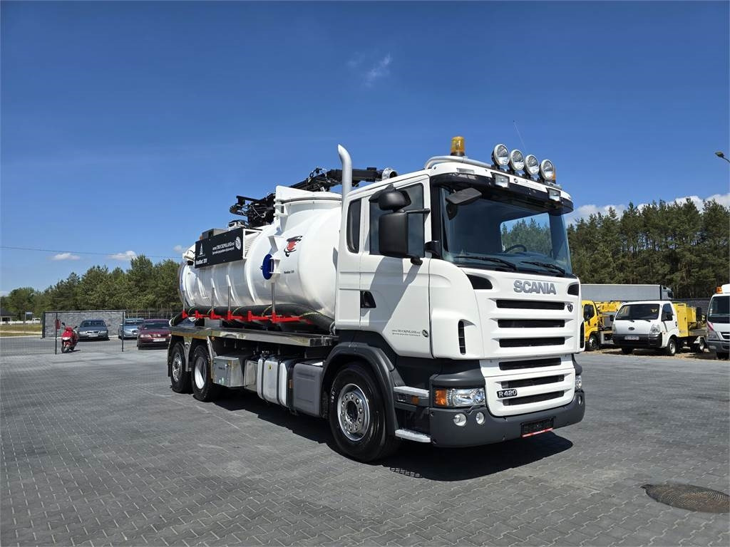 Scania Saugbagger - Vacuum truck: picture 2 Scania Saugbagger - Vacuum truck: picture 2