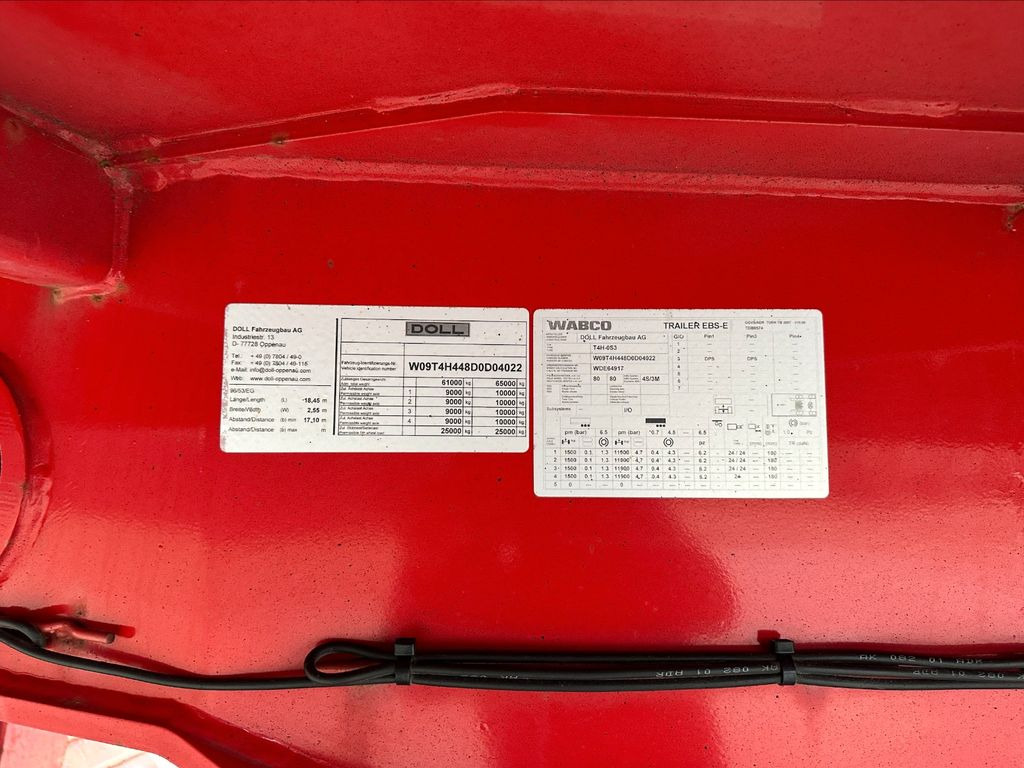 Doll Tiefbett /abnehmbar schwanenhals Doll Tiefbett /abnehmbar schwanenhals - Low loader semi-trailer: picture 5 Doll Tiefbett /abnehmbar schwanenhals Doll Tiefbett /abnehmbar schwanenhals - Low loader semi-trailer: picture 5