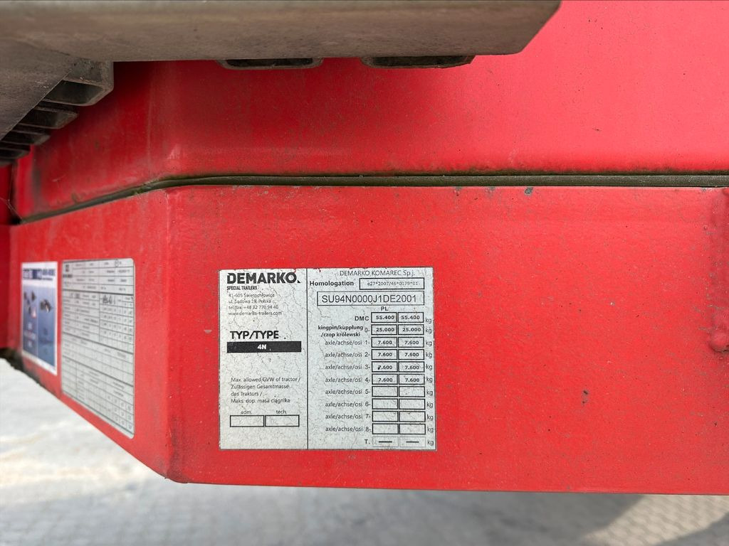 Goldhofer BX-L Tieflader teleskob 790/810 mm Goldhofer BX-L Tieflader teleskob 790/810 mm - Low loader semi-trailer: picture 4 Goldhofer BX-L Tieflader teleskob 790/810 mm Goldhofer BX-L Tieflader teleskob 790/810 mm - Low loader semi-trailer: picture 4