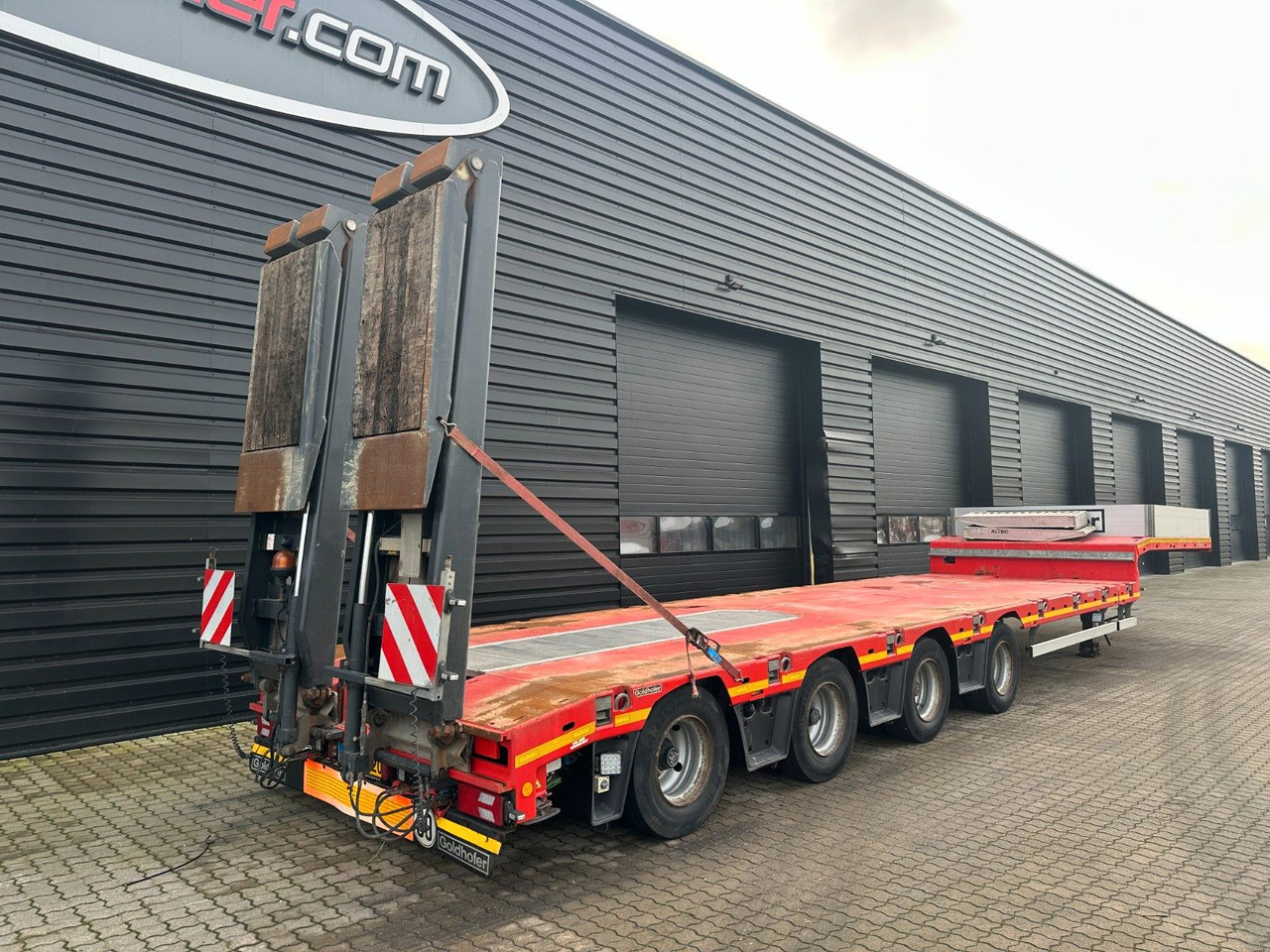 Goldhofer Stepstar 4 achs tieflader / Ausziehbar - Low loader semi-trailer: picture 2 Goldhofer Stepstar 4 achs tieflader / Ausziehbar - Low loader semi-trailer: picture 2
