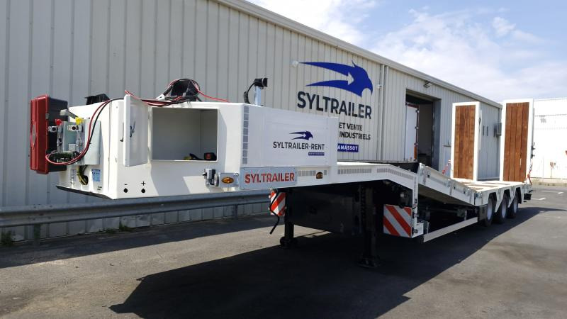 Syltrailer SYL table hydraulique (Location / Rent) F3W1L1B - Low loader semi-trailer: picture 1 Syltrailer SYL table hydraulique (Location / Rent) F3W1L1B - Low loader semi-trailer: picture 1