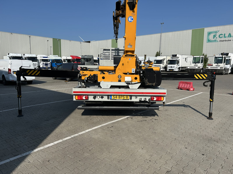 Dropside/ Flatbed truck, Crane truck DAF LF 320 FA 19T + Burg BPM 0018 Trailer / Effer 175.2/c3s Crane / NL Combi: picture 18