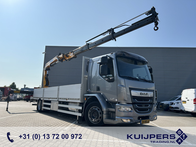DAF LF 320 FA / Effer 175.2/c3s Crane / 363 dkm / Plateau / NL Truck - Crane truck: picture 1 DAF LF 320 FA / Effer 175.2/c3s Crane / 363 dkm / Plateau / NL Truck - Crane truck: picture 1