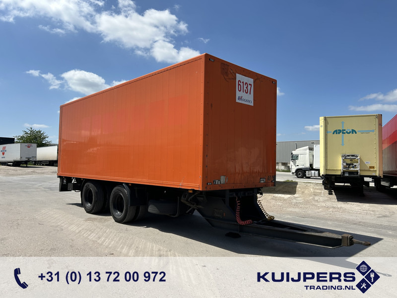 Closed box trailer Floor FLMA-18 / Wipkar - Anhanger - Trailer / Alu Box / Loadlift / APK TUV 08-25: picture 1
