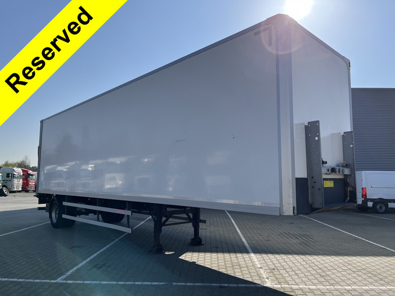 Closed box semi-trailer Groenewegen DRO-12-10 B City / BPW / Box / Laadklep 2000 kg: picture 1