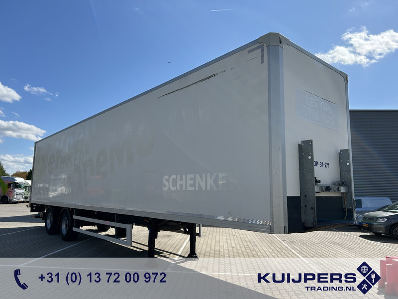 Groenewegen DRO-14-18 B / Box / Laadklep / Stuuras / APK 08-26 - Closed box semi-trailer: picture 1 Groenewegen DRO-14-18 B / Box / Laadklep / Stuuras / APK 08-26 - Closed box semi-trailer: picture 1