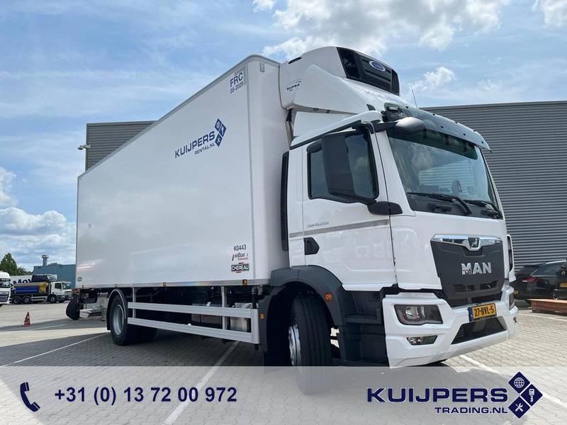 MAN TGM 18.250 / Carrier Koeler -30 gr / Chereau Frigobox / Laadklep / APK 06-26 - Refrigerator truck: picture 1 MAN TGM 18.250 / Carrier Koeler -30 gr / Chereau Frigobox / Laadklep / APK 06-26 - Refrigerator truck: picture 1
