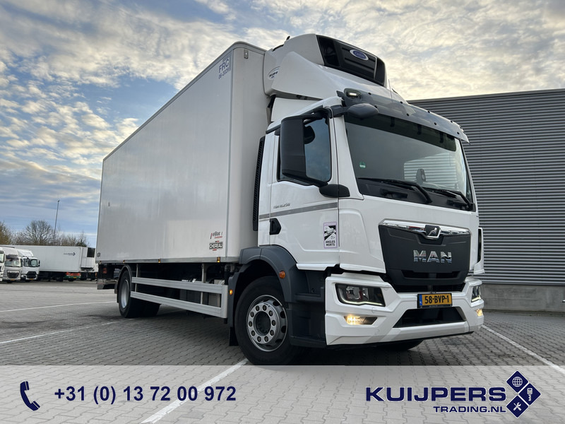 MAN TGM 18.250 / Carrier Koeler -30 gr / Chereau Frigobox / Laadklep / APK 06-26 - Refrigerator truck: picture 1 MAN TGM 18.250 / Carrier Koeler -30 gr / Chereau Frigobox / Laadklep / APK 06-26 - Refrigerator truck: picture 1
