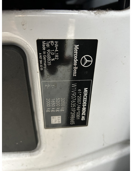 Small van Mercedes-Benz Sprinter 311 2.2 CDI Euro 6D / 137 dkm / L3 H2 / Wrapped / APK TUV 10-26: picture 16 Small van Mercedes-Benz Sprinter 311 2.2 CDI Euro 6D / 137 dkm / L3 H2 / Wrapped / APK TUV 10-26: picture 16