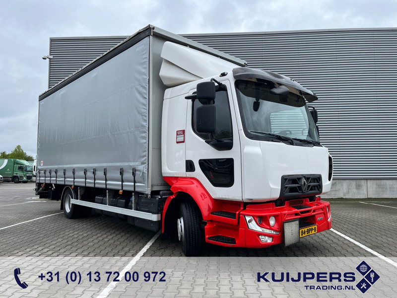 Renault D 210 Euro 6 / 12 Ton / 282 dkm / Schuifzeil / Laadklep / NL truck - Curtainsider truck: picture 1 Renault D 210 Euro 6 / 12 Ton / 282 dkm / Schuifzeil / Laadklep / NL truck - Curtainsider truck: picture 1