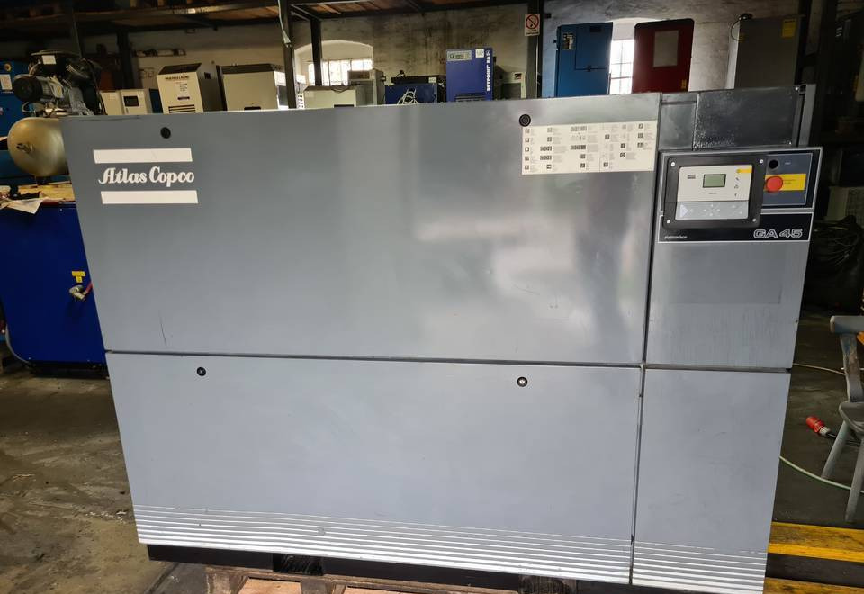 Kompresor śrubowy ATLAS COPCO GA 45 - Air compressor: picture 1 Kompresor śrubowy ATLAS COPCO GA 45 - Air compressor: picture 1