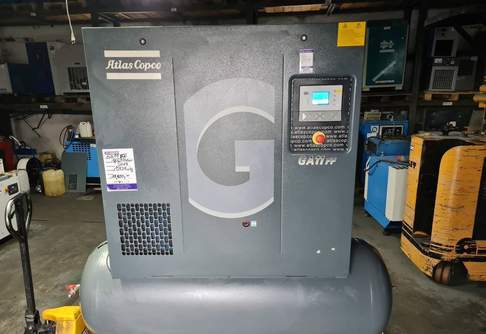 Kompresor śrubowy Atlas Copco GA 11 FF - Air compressor: picture 5 Kompresor śrubowy Atlas Copco GA 11 FF - Air compressor: picture 5