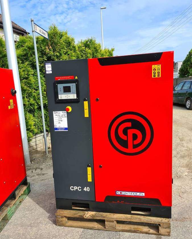 Kompresor śrubowy Chicago Pneumatic CPC 40 30 kw, Atlas Copco - Air compressor: picture 1 Kompresor śrubowy Chicago Pneumatic CPC 40 30 kw, Atlas Copco - Air compressor: picture 1