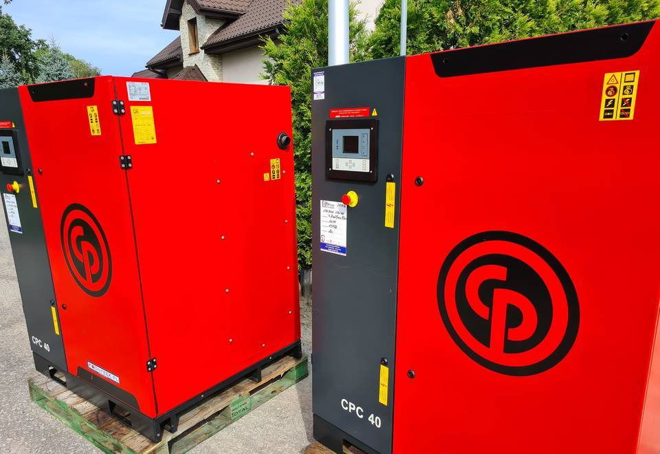 Kompresor śrubowy Chicago Pneumatic CPC 40 30 kw, Atlas Copco - Air compressor: picture 4 Kompresor śrubowy Chicago Pneumatic CPC 40 30 kw, Atlas Copco - Air compressor: picture 4