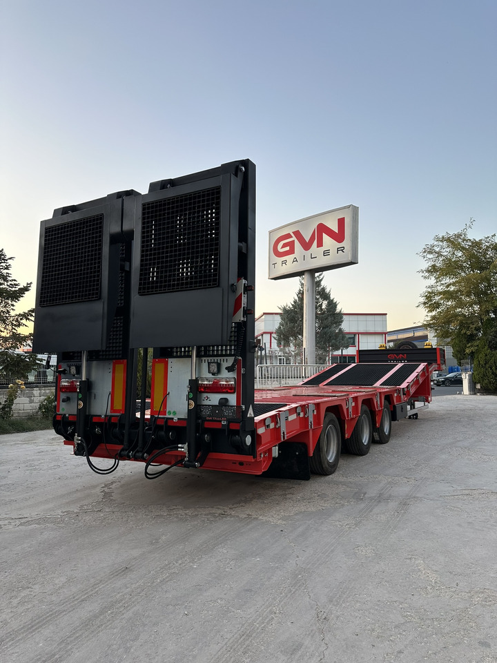 Low loader semi-trailer GVN Trailer 3 AXLE HYDRAULIC PLATFORM LOWBED: picture 17