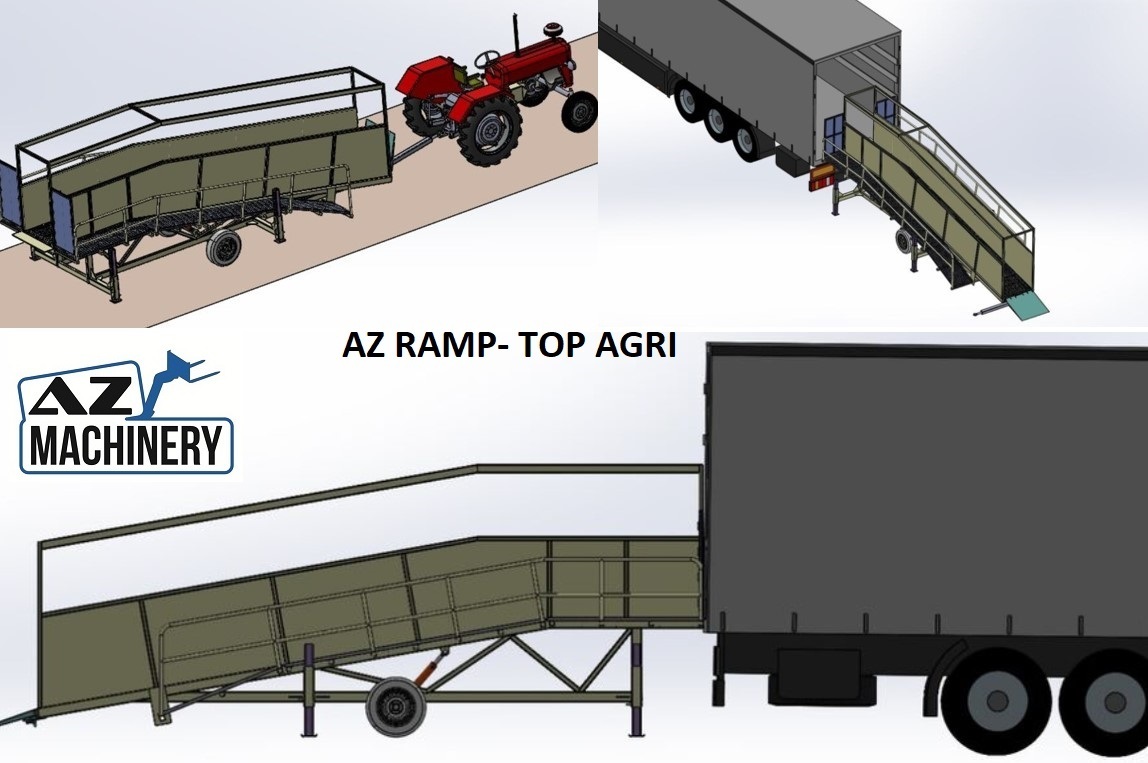 Loading ramp AZ RAMP TOP AGRI mobile loading ramp: picture 6