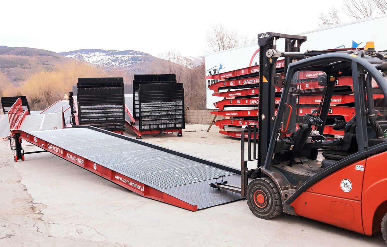 Loading ramp **RENTAL 12-24-36 Month** AZ RAMP-PRIME PRIME WLO + 8 .  Industrial Mobil Loading Ramp: picture 13