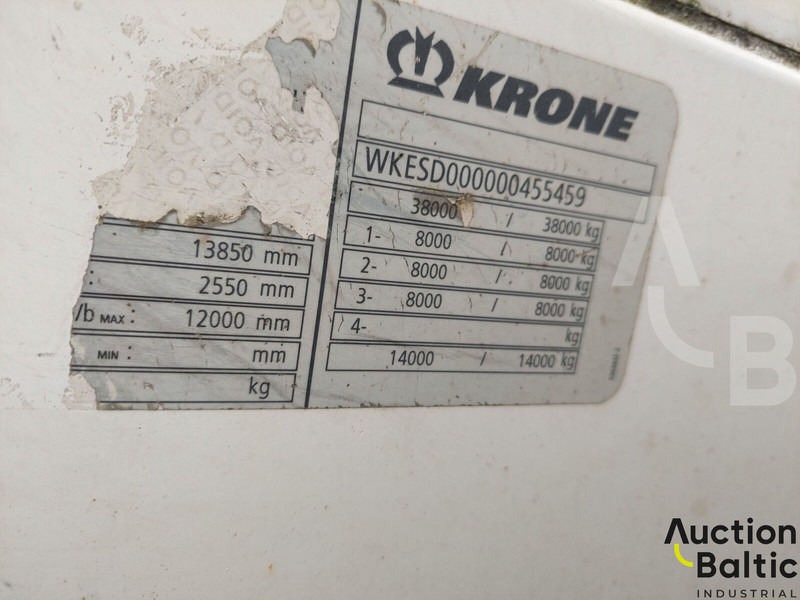 Curtainsider semi-trailer Krone DRY LINER: picture 18