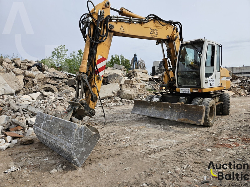 Liebherr A 316 Litronic - Wheel excavator: picture 1 Liebherr A 316 Litronic - Wheel excavator: picture 1