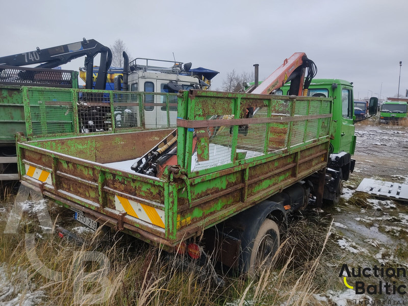 Mercedes-Benz 814 - Tipper, Crane truck: picture 4 Mercedes-Benz 814 - Tipper, Crane truck: picture 4