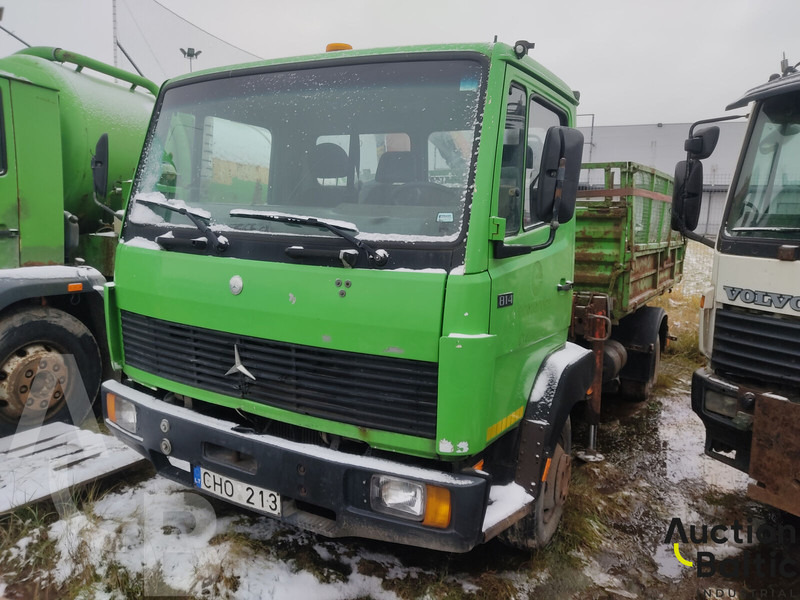 Mercedes-Benz 814 - Tipper, Crane truck: picture 2 Mercedes-Benz 814 - Tipper, Crane truck: picture 2